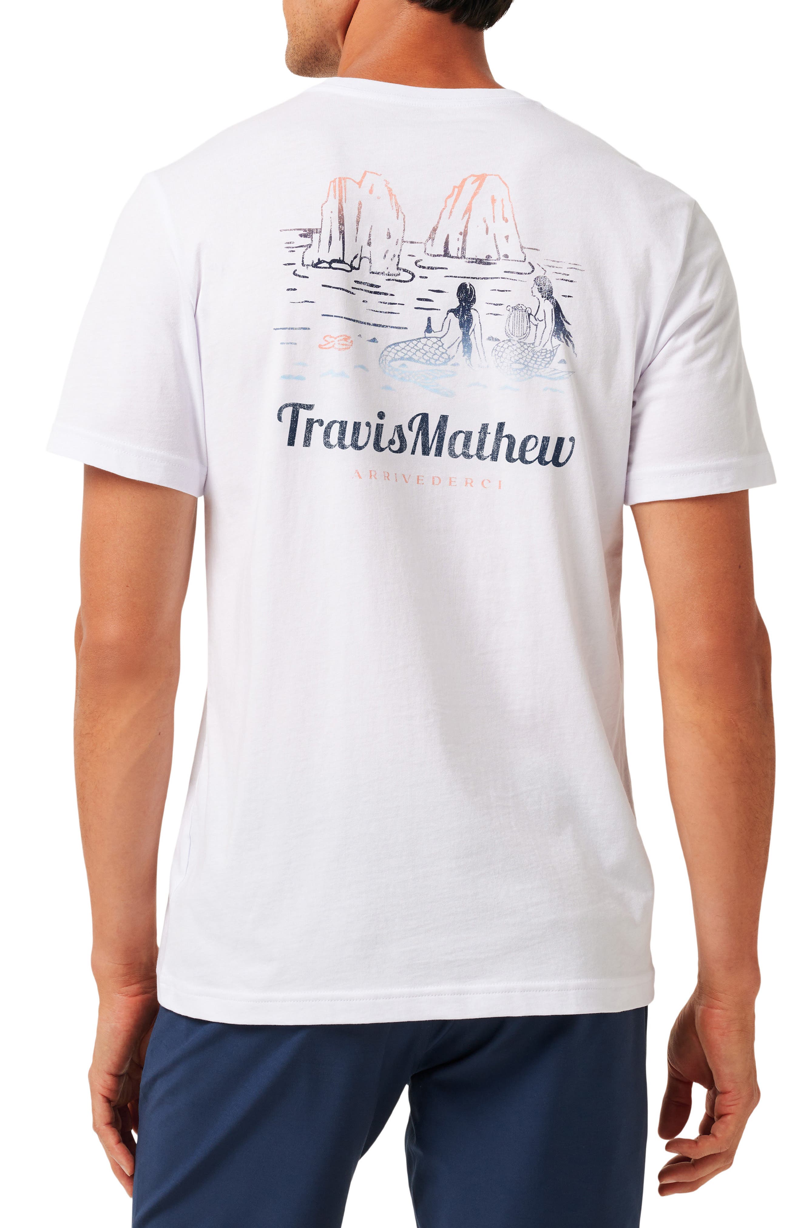 TravisMathew Cloudless Sky Graphic T-Shirt
