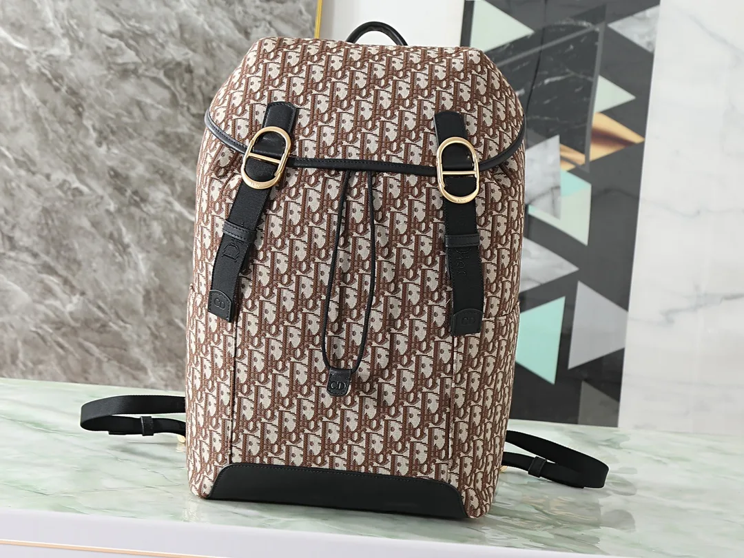 Dior Brown Oblique Canvas Backpack product photo from LabelPicks