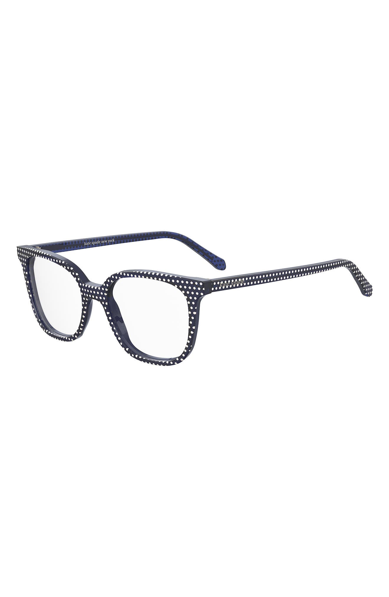 Kate Spade New York romeo 50mm rectangular reading glasses