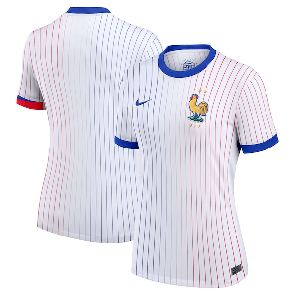 France National Team Nike Women's 2024 Away Replica Blank Jersey - White