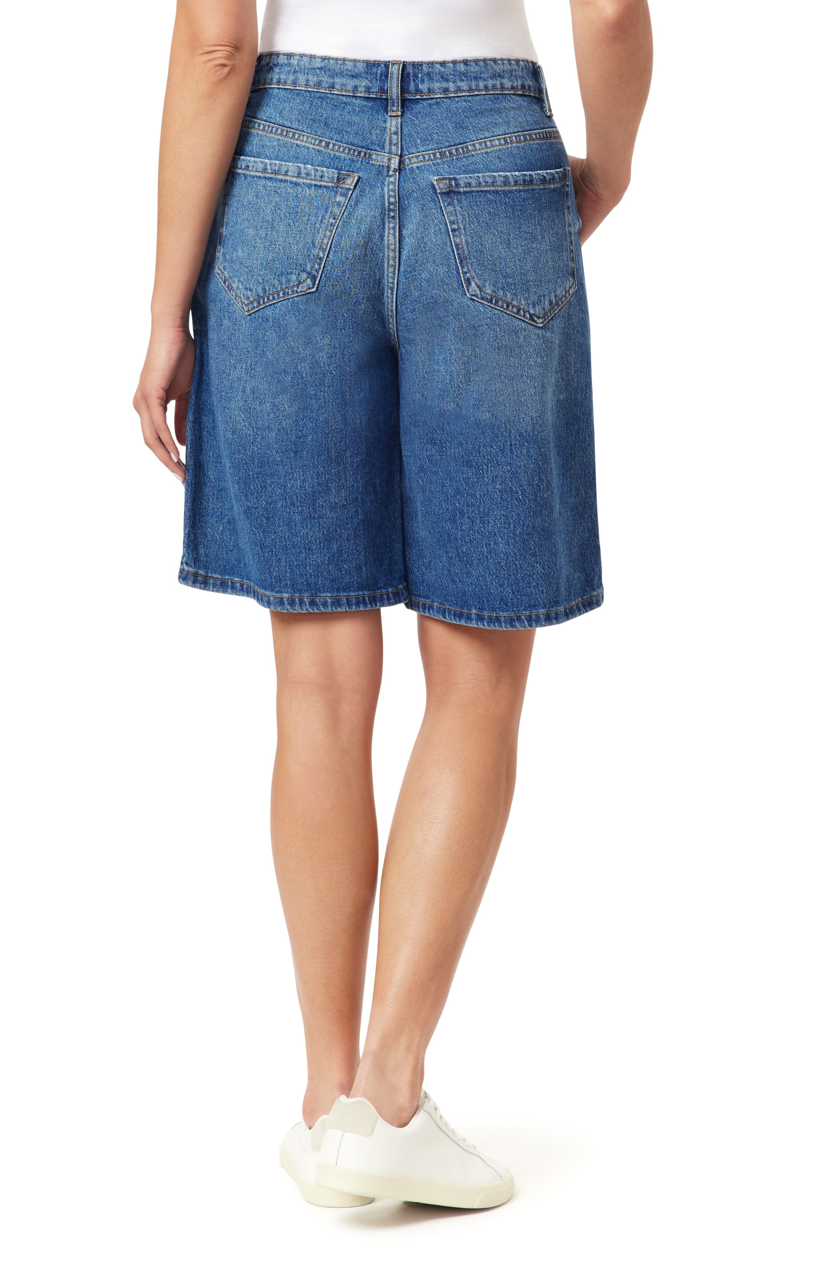 Kensie Bermuda Denim Shorts