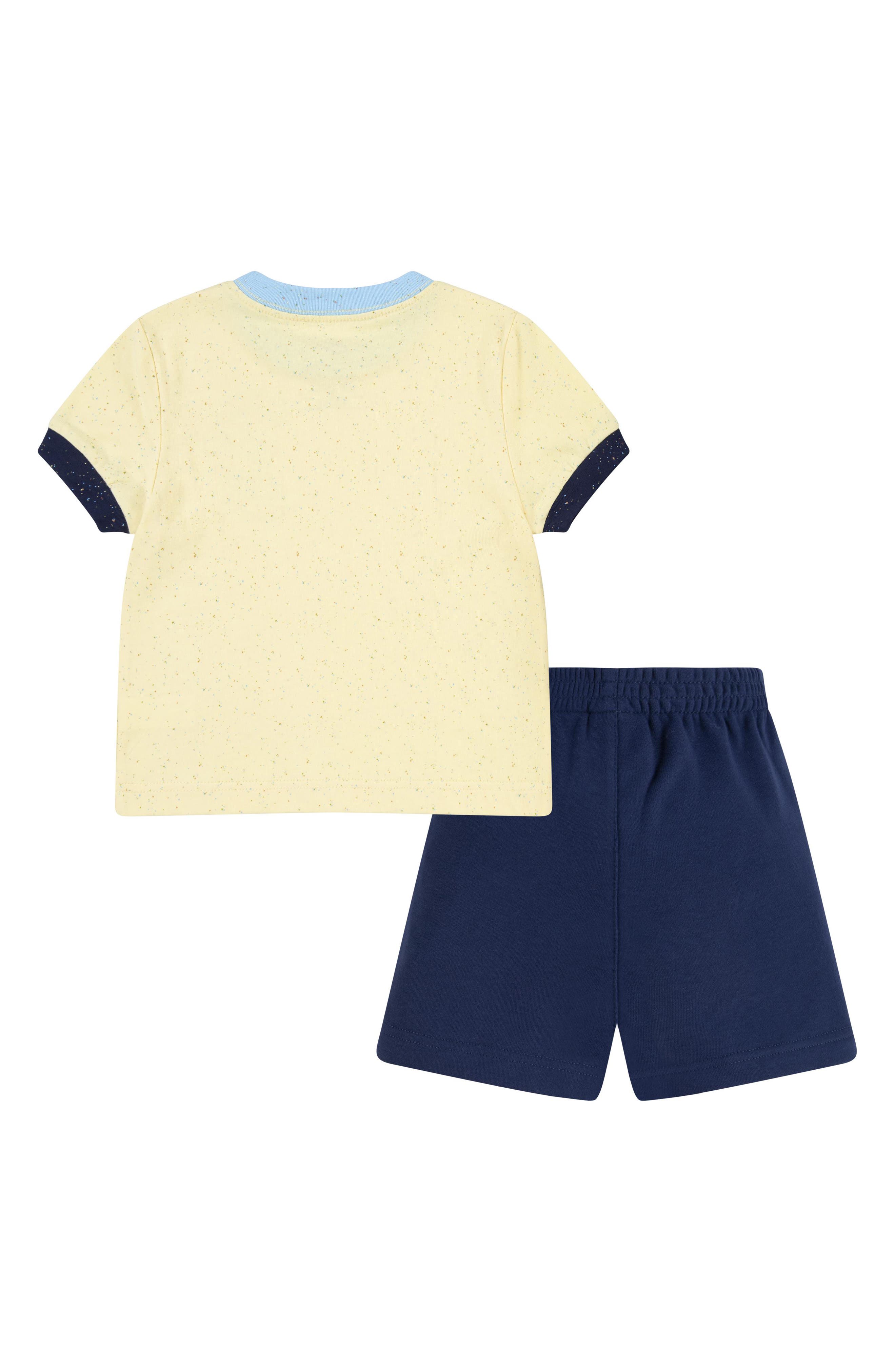 Nike Sportswear Jersey Graphic T-Shirt & French Terry Shorts Set