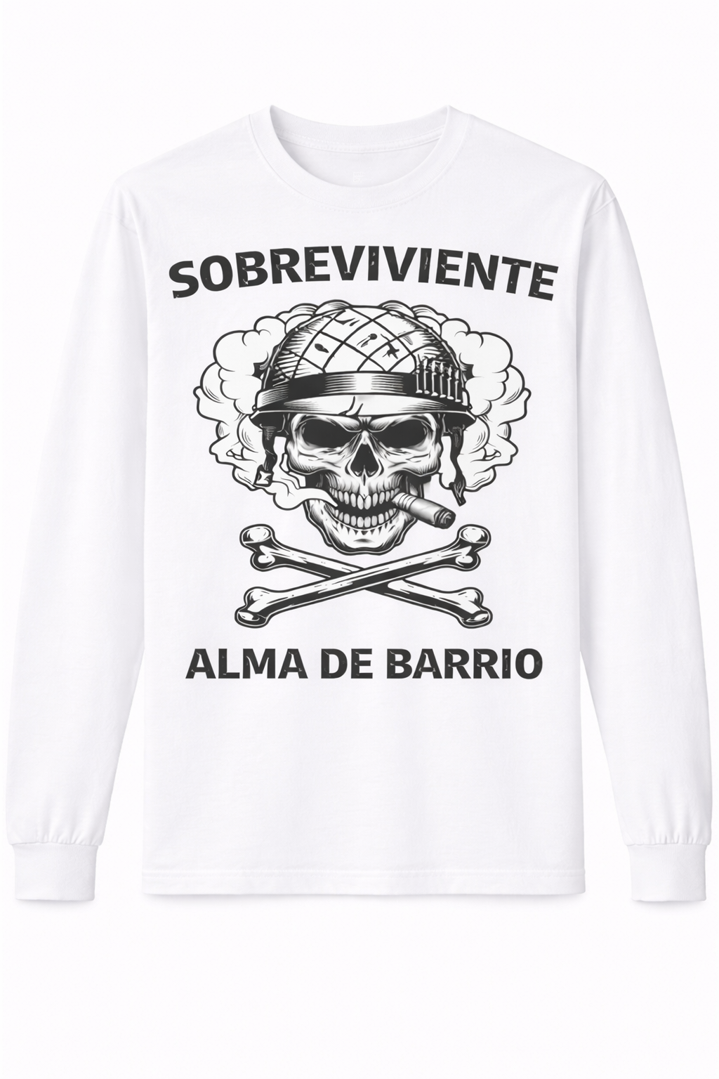 Remera “Sobreviviente” – Calle y Calavera