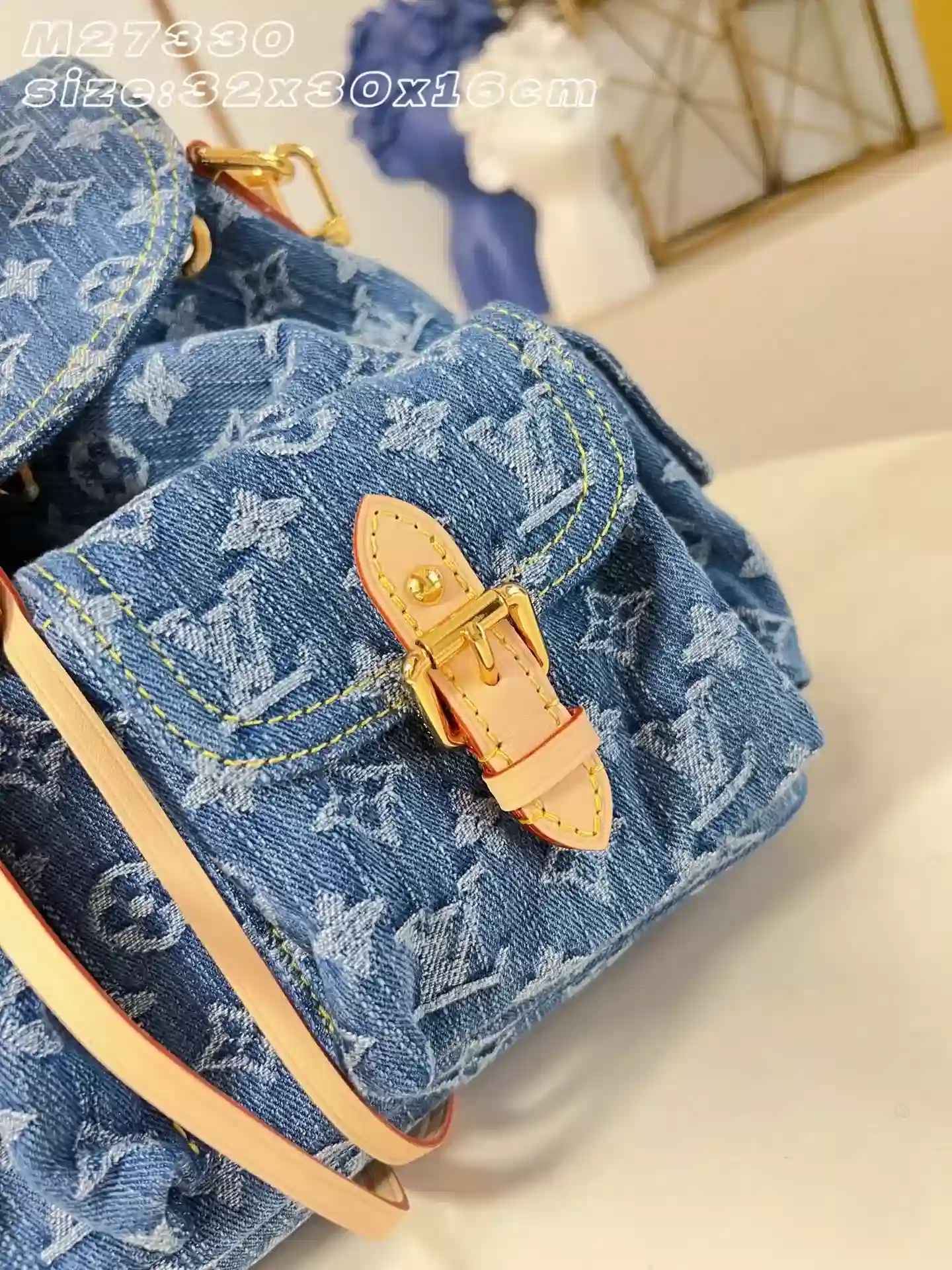 Louis Vuitton Denim Backpack product photo from LabelPicks