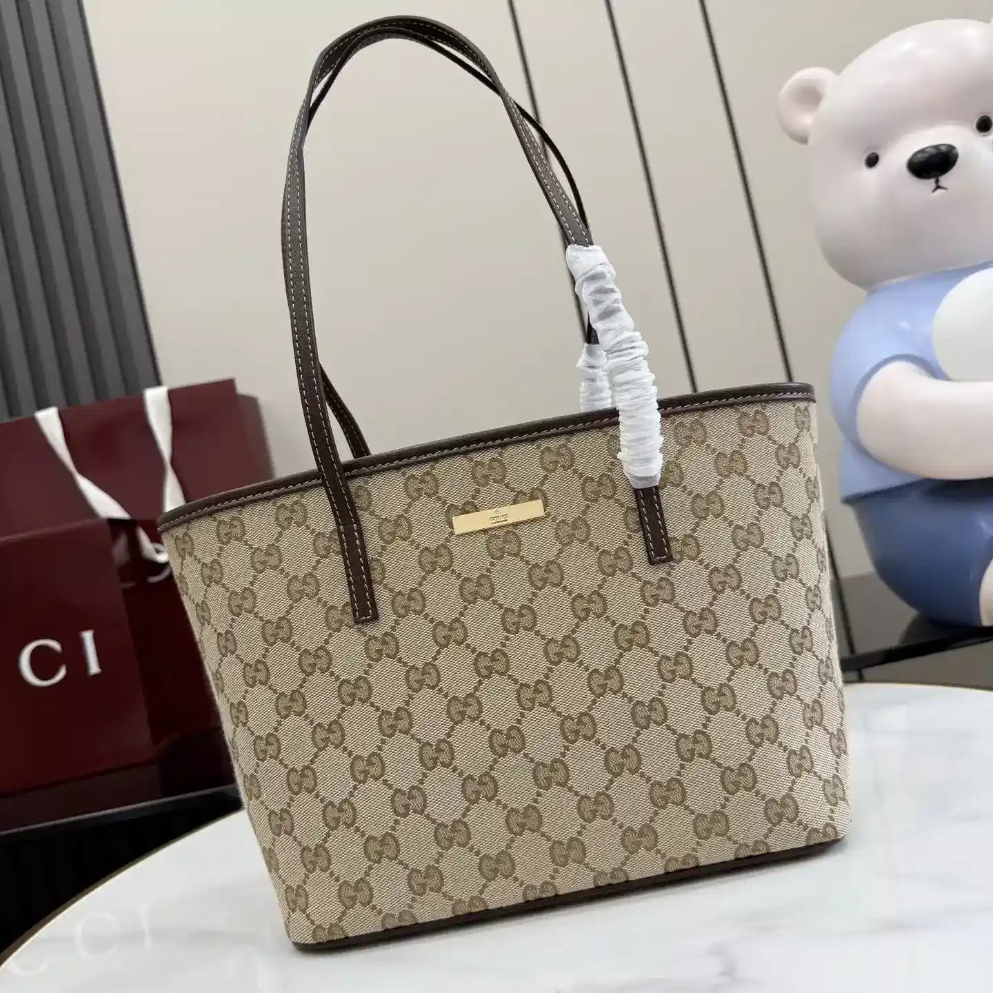Gucci Brown Generation Tote Bag product photo from LabelPicks