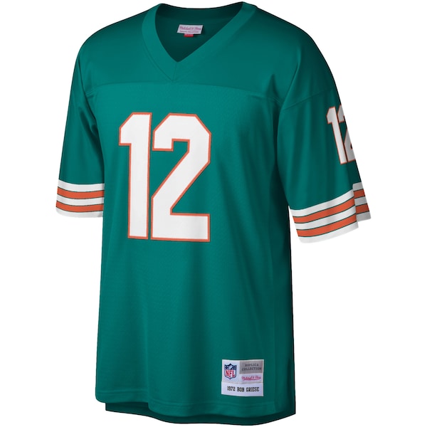 Bob Griese Miami Dolphins  Legacy Replica Jersey - Aqua