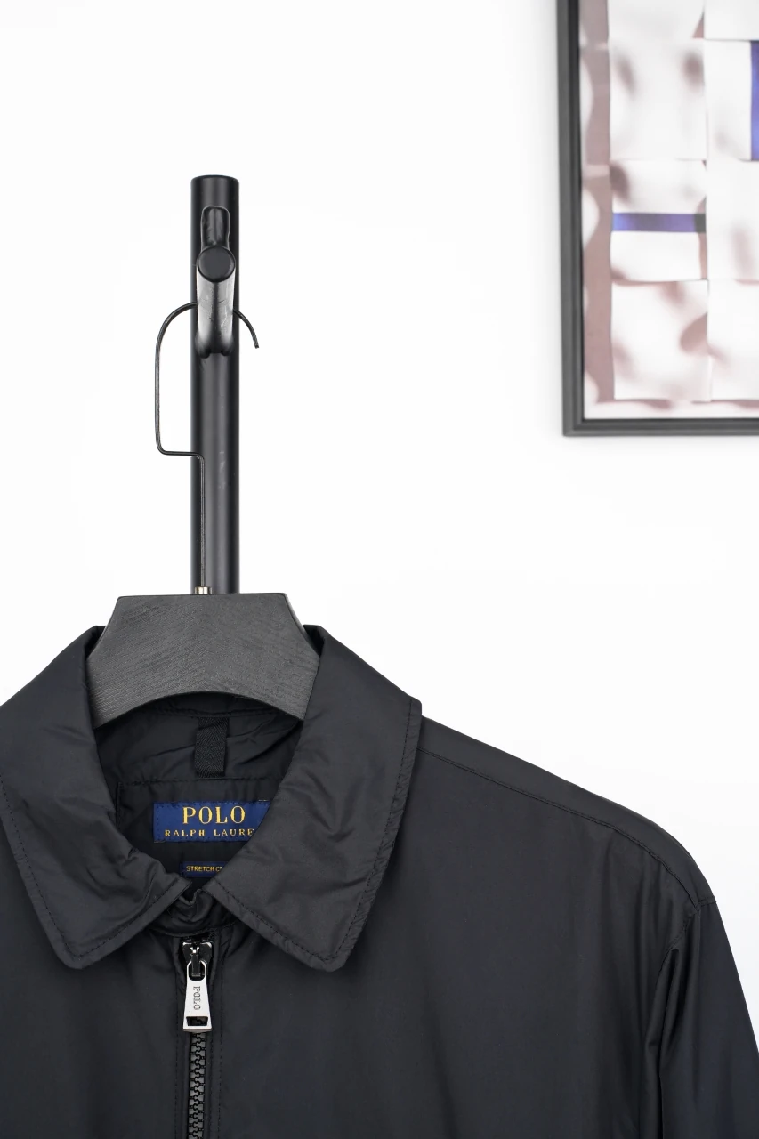 Ralph Lauren Black Pony Embroidered Solid Jacket product photo from LabelPicks