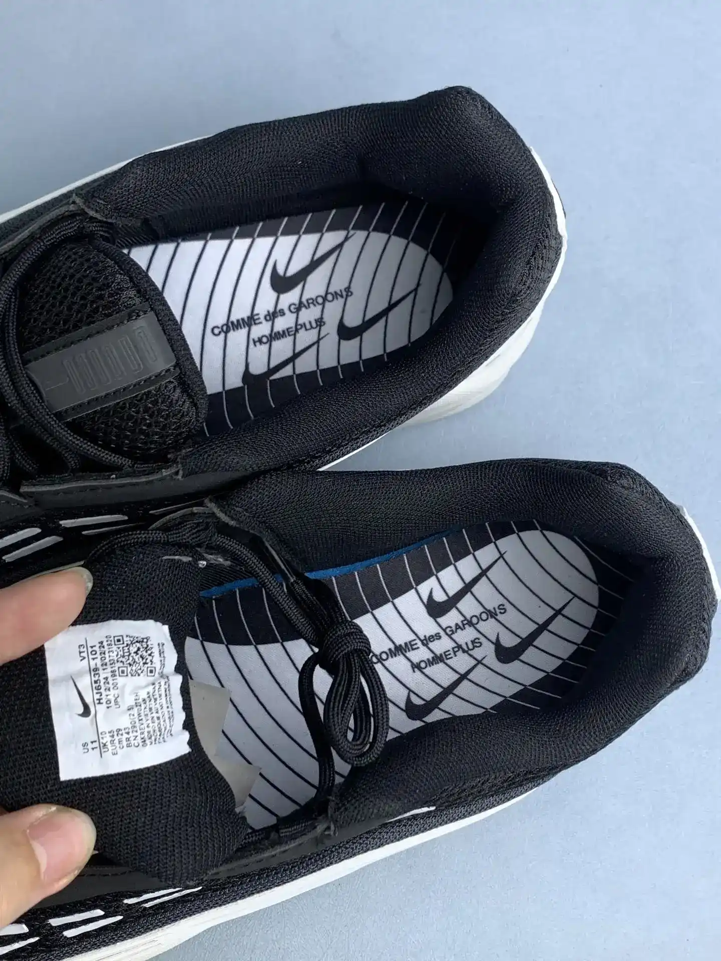Comme des Garçons Homme Plus x Nike Air Max TL 2.5 “Black White” - Black/White product photo from LabelPicks