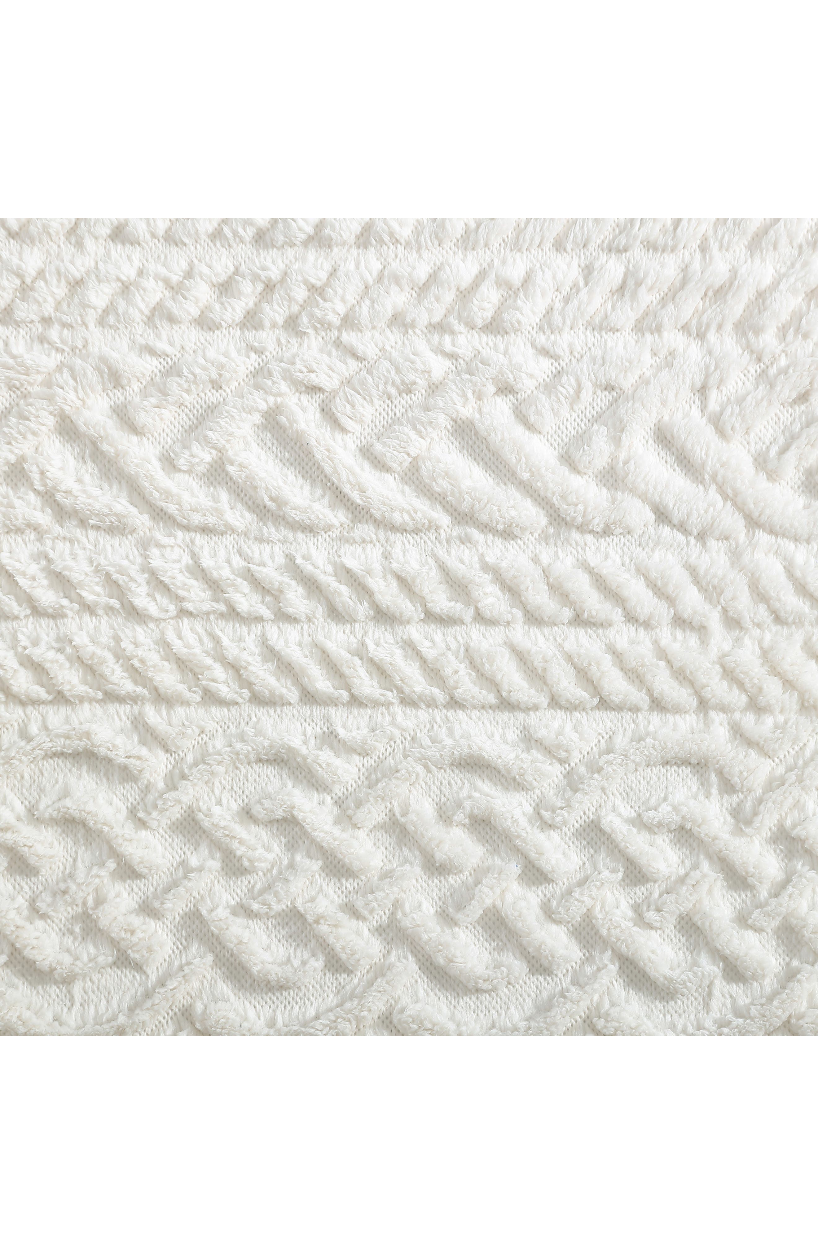 Nautica Declan Faux Shearling Throw Blanket