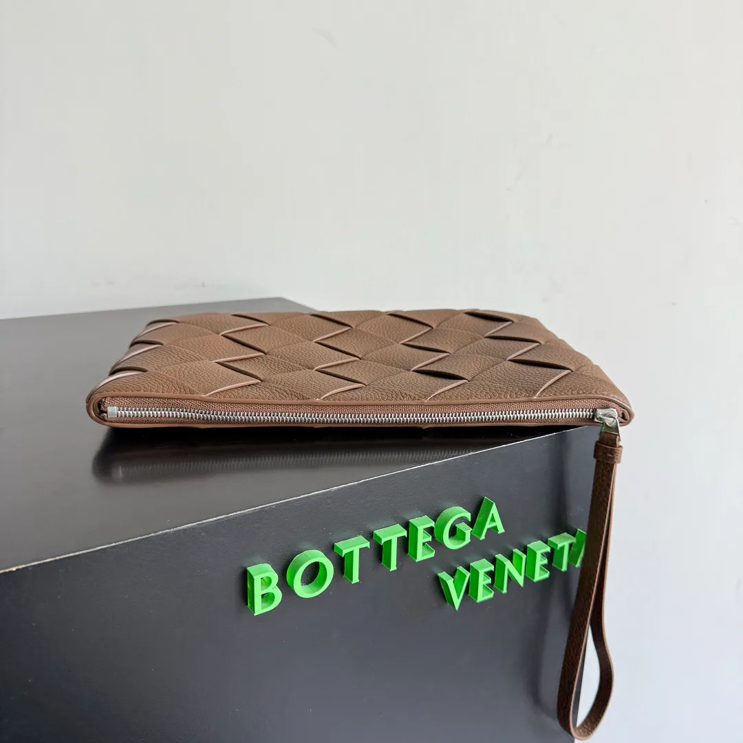 Bottega Veneta Grained Leather Diago Clutch product photo from LabelPicks