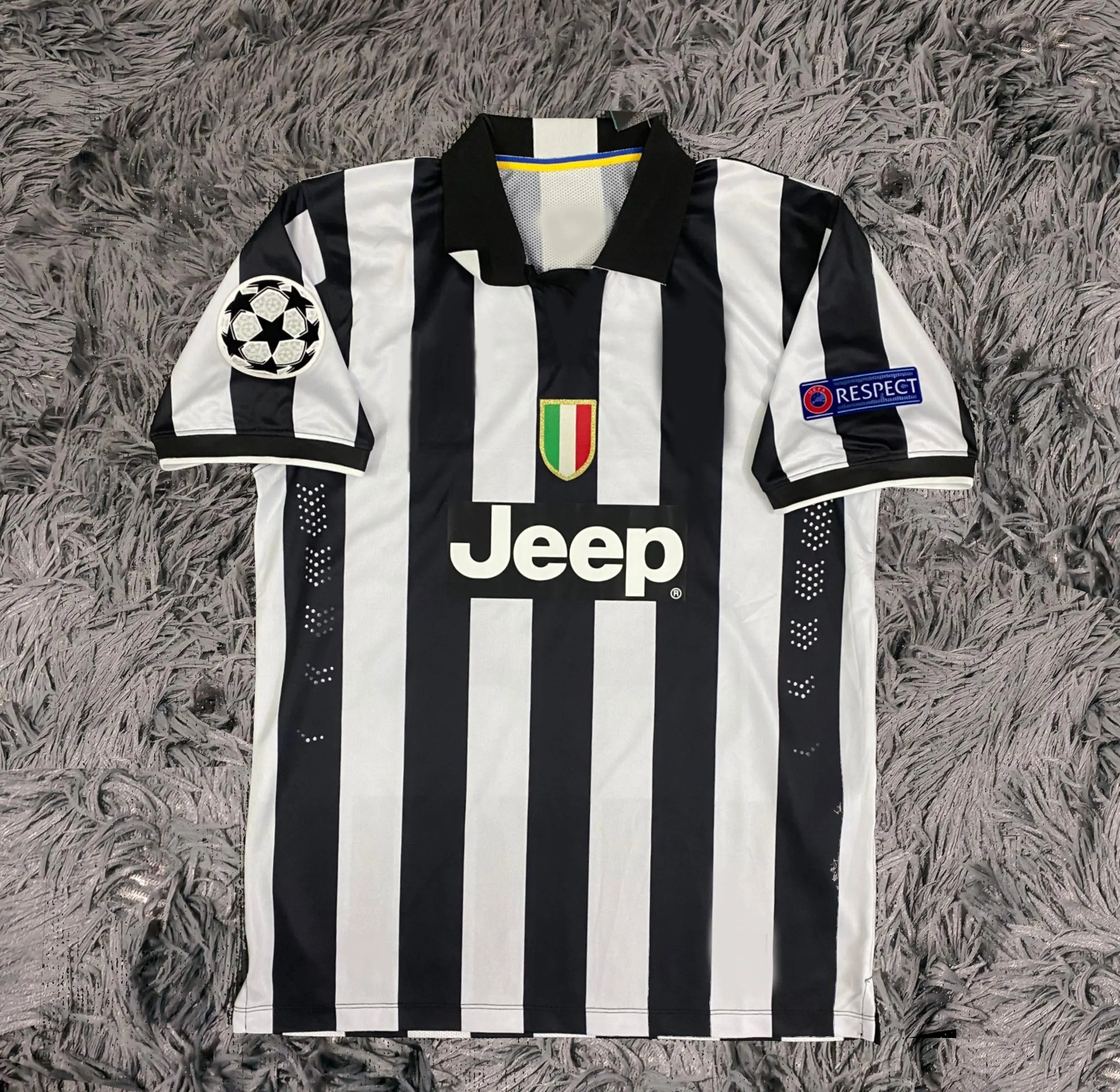 Andres Pirlo SIGNED Juventus 14/15 Home Jersey/Shirt - COA - 2015 Retro