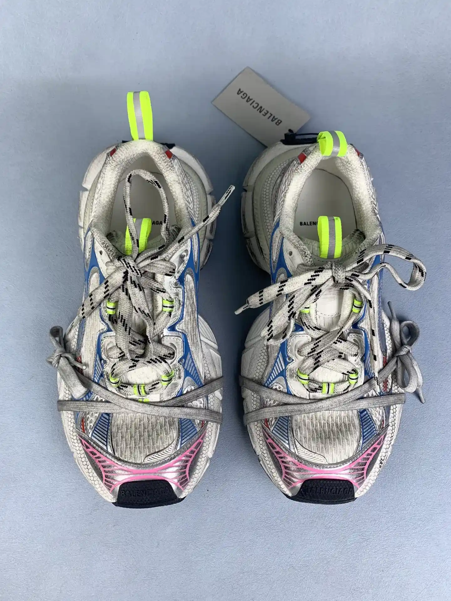 3XL Sneaker in White/Red/Blue product photo from LabelPicks