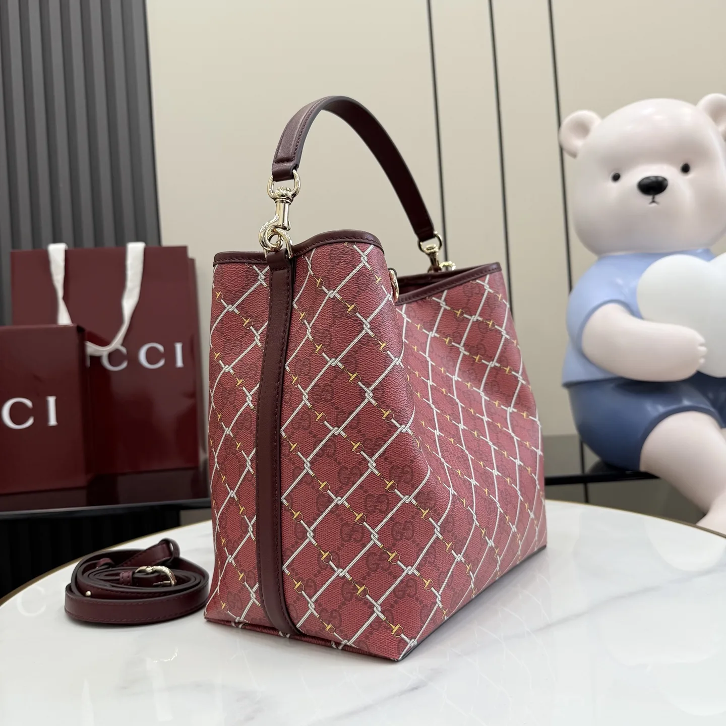 Gucci Structured Top Handle Bag product photo from LabelPicks