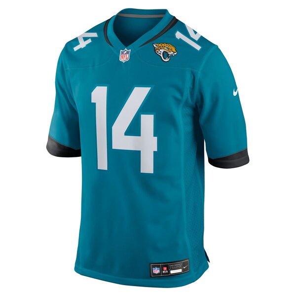 Nick Mullens Jacksonville Jaguars Nike Team Game Jersey -  Teal