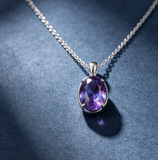 Solvellae Minimalist Moonstone Drop Necklace