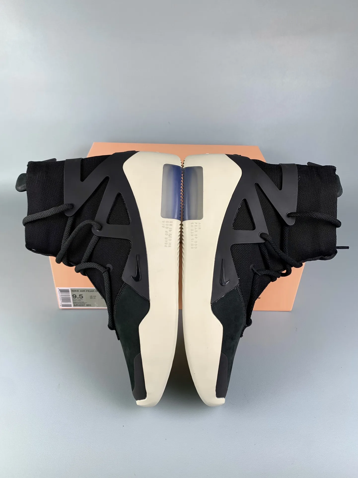 Nike Air Fear of God 1 'Black' Shoes product photo from LabelPicks