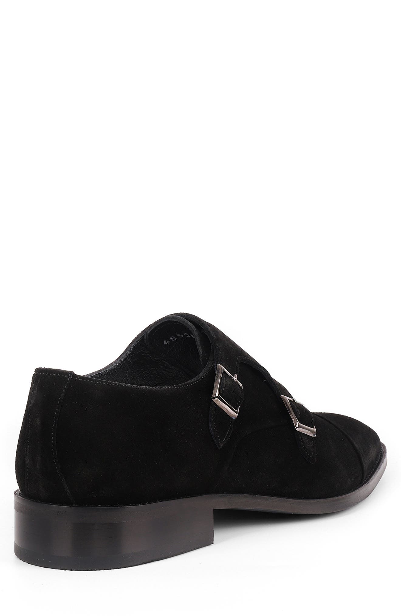 VELLAPAIS Mico Double Monk Strap Leather Loafer