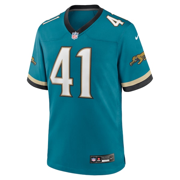 Josh Hines-Allen Jacksonville Jaguars Nike Prowler Throwback Player Game Jersey - Teal