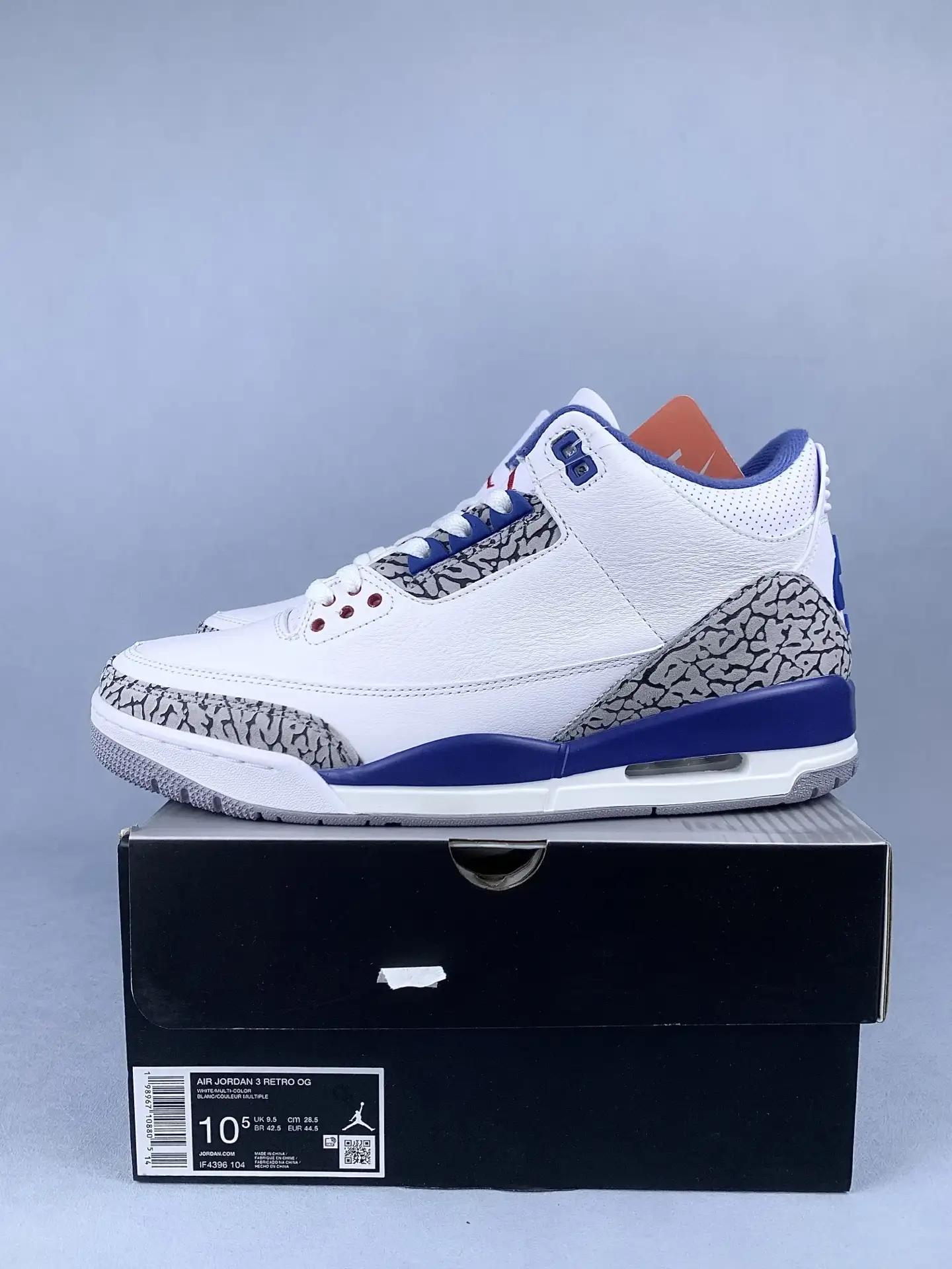 Air Jordan 3 Retro OG “True Blue” Shoes product photo from LabelPicks