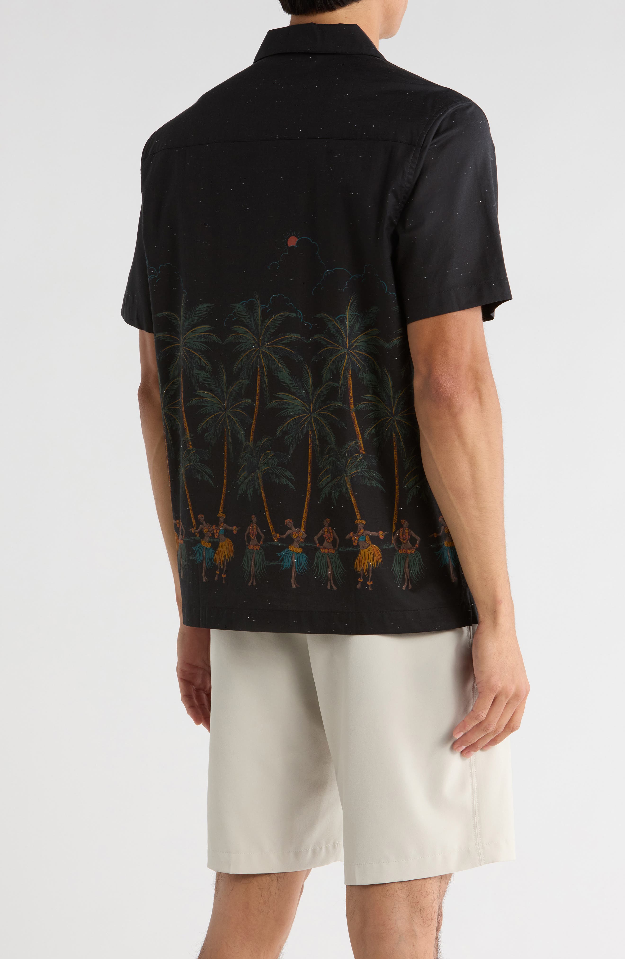 TravisMathew Windy Bay Short Sleeve Button-Up Shirt