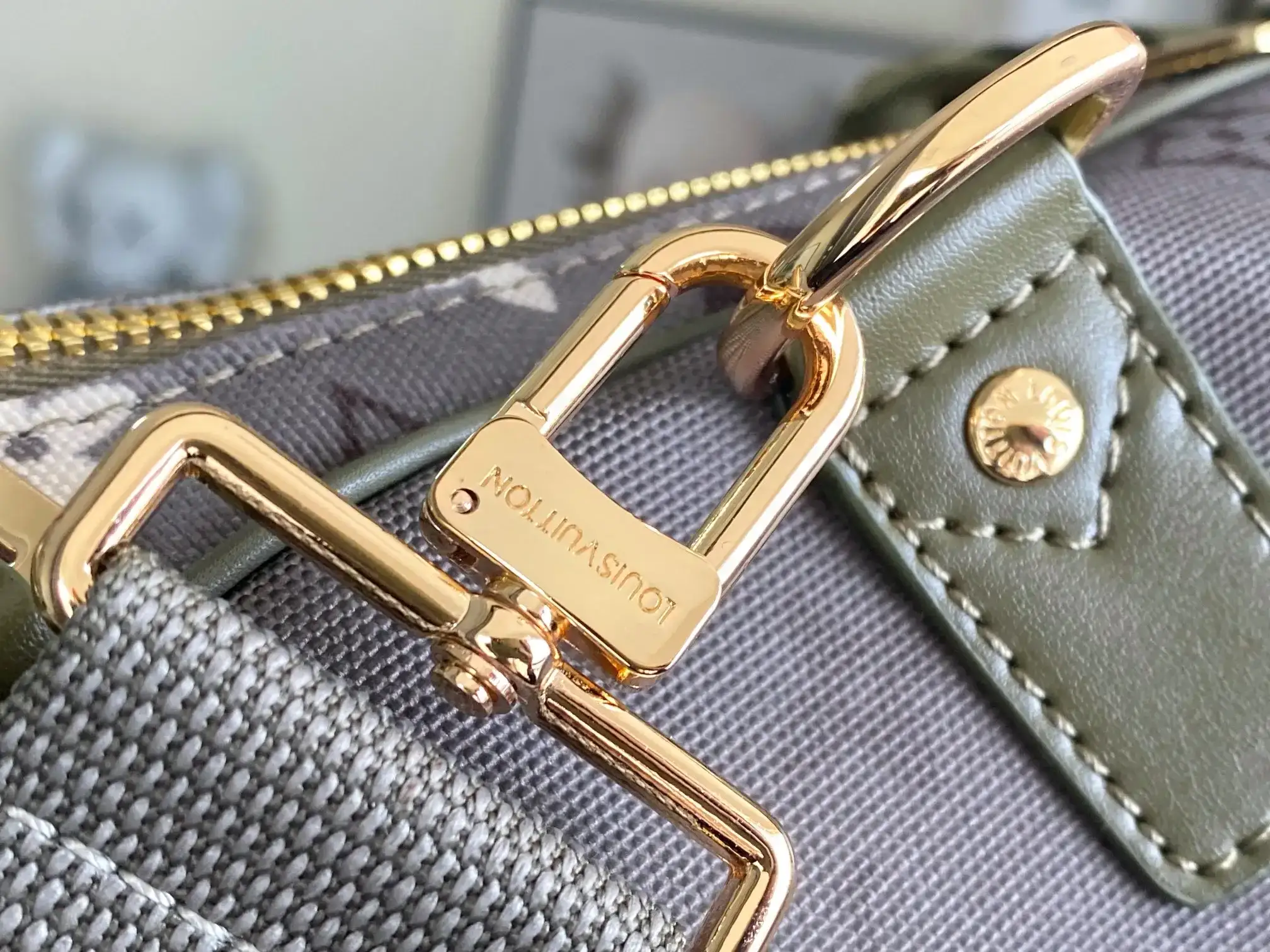 Louis Vuitton Black Keepall Calfskin Tote Bag product photo from LabelPicks