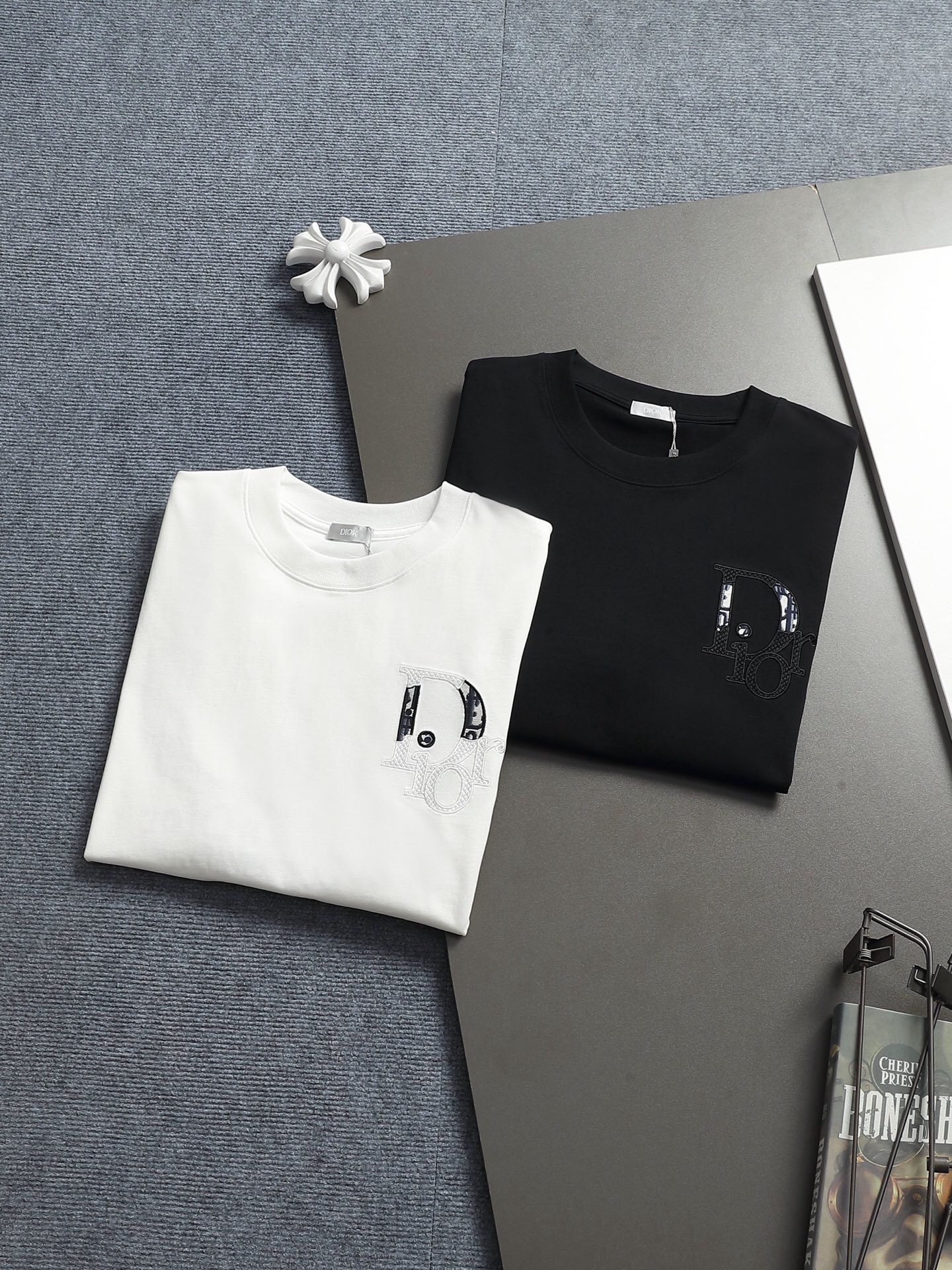 0529 Classic letter prints t-shirt