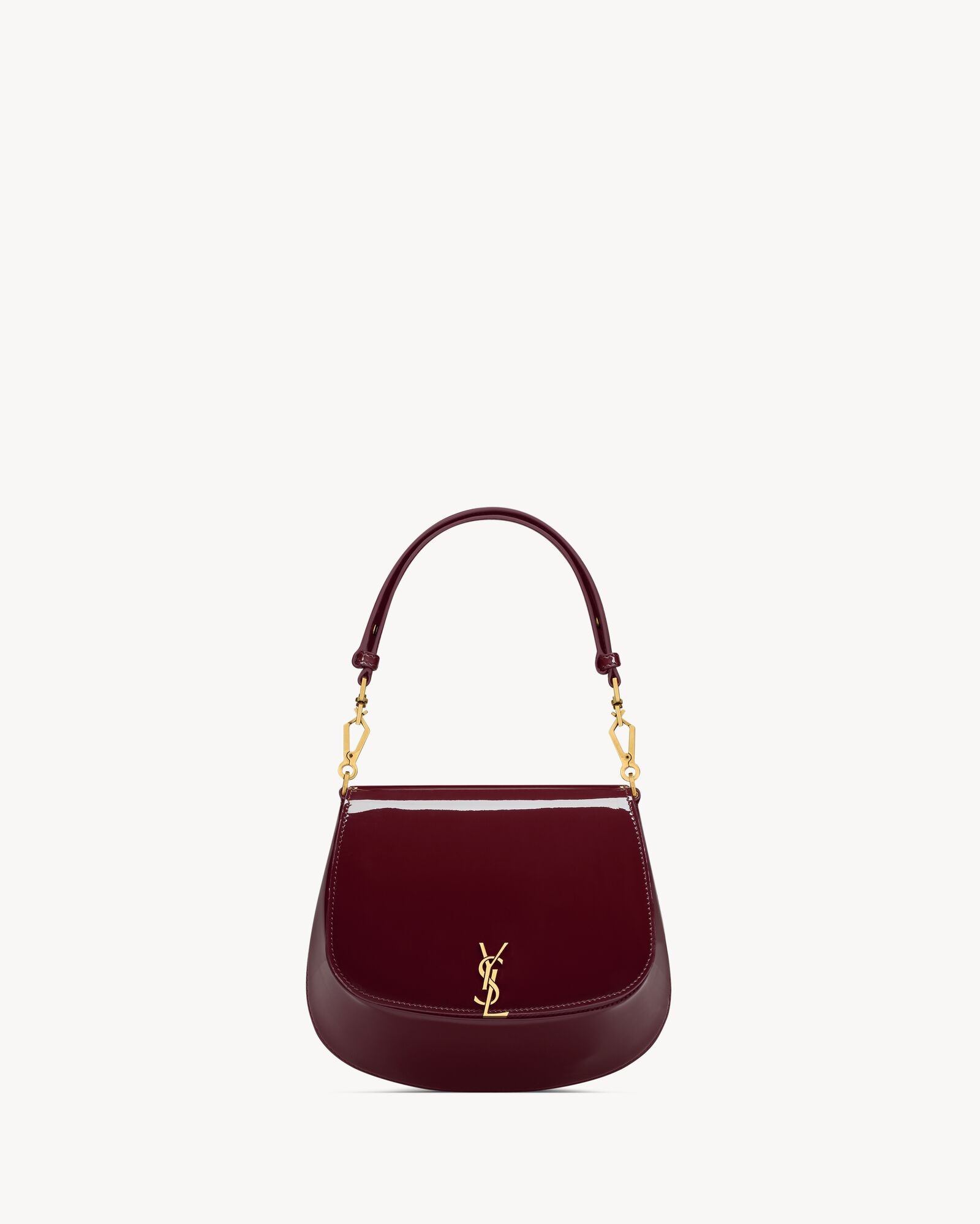 YSL VOLTAIRE Mini patent leather