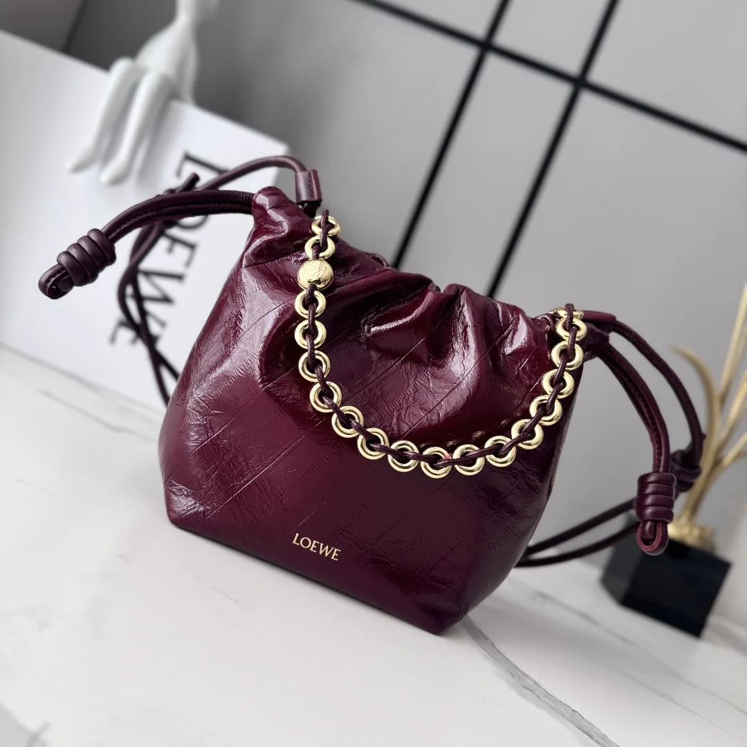 Loewe Flamenco Calfskin Bucket Bag product photo from LabelPicks