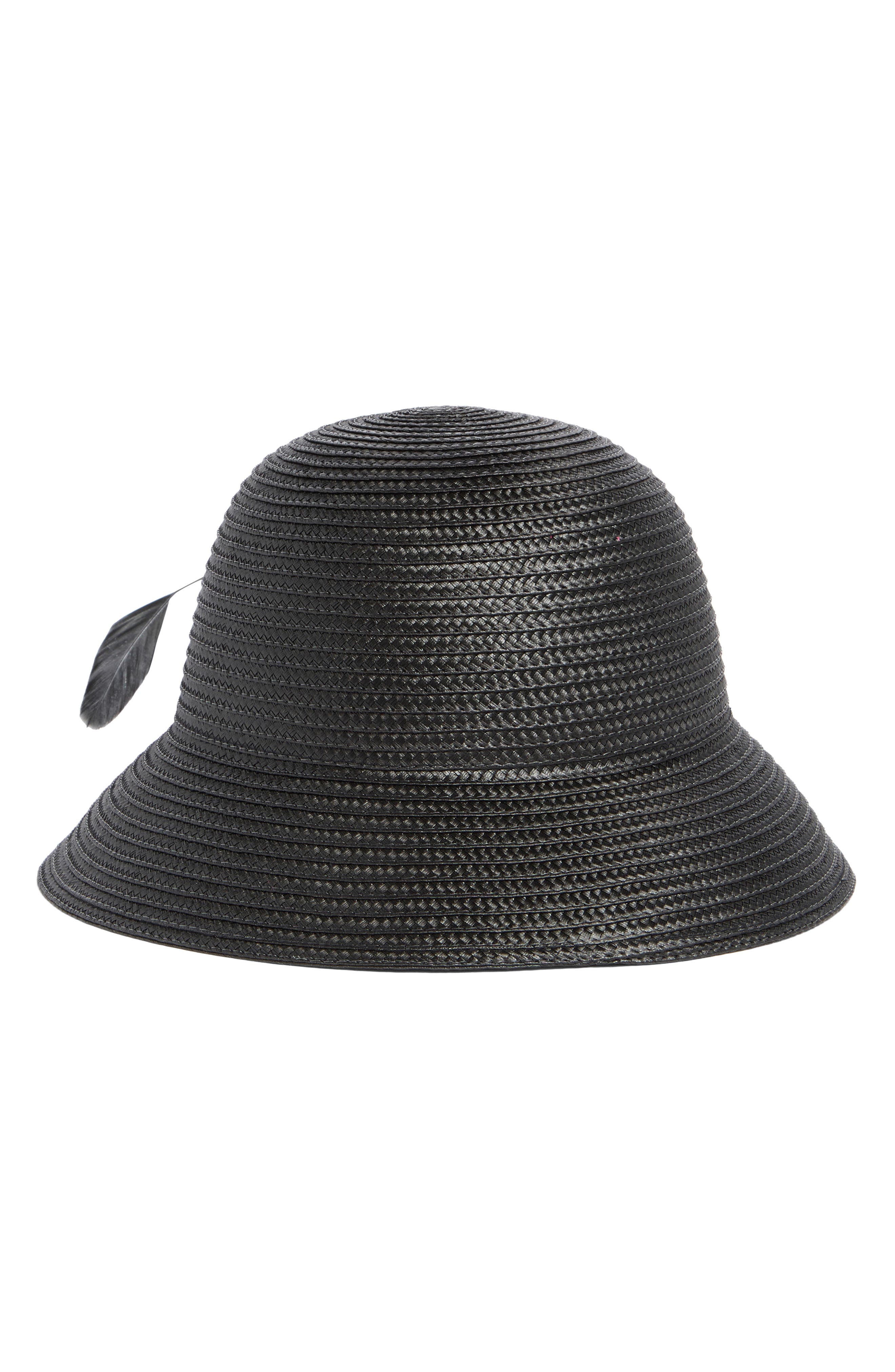 Collection XIIX Braid Feather Bow Cloche