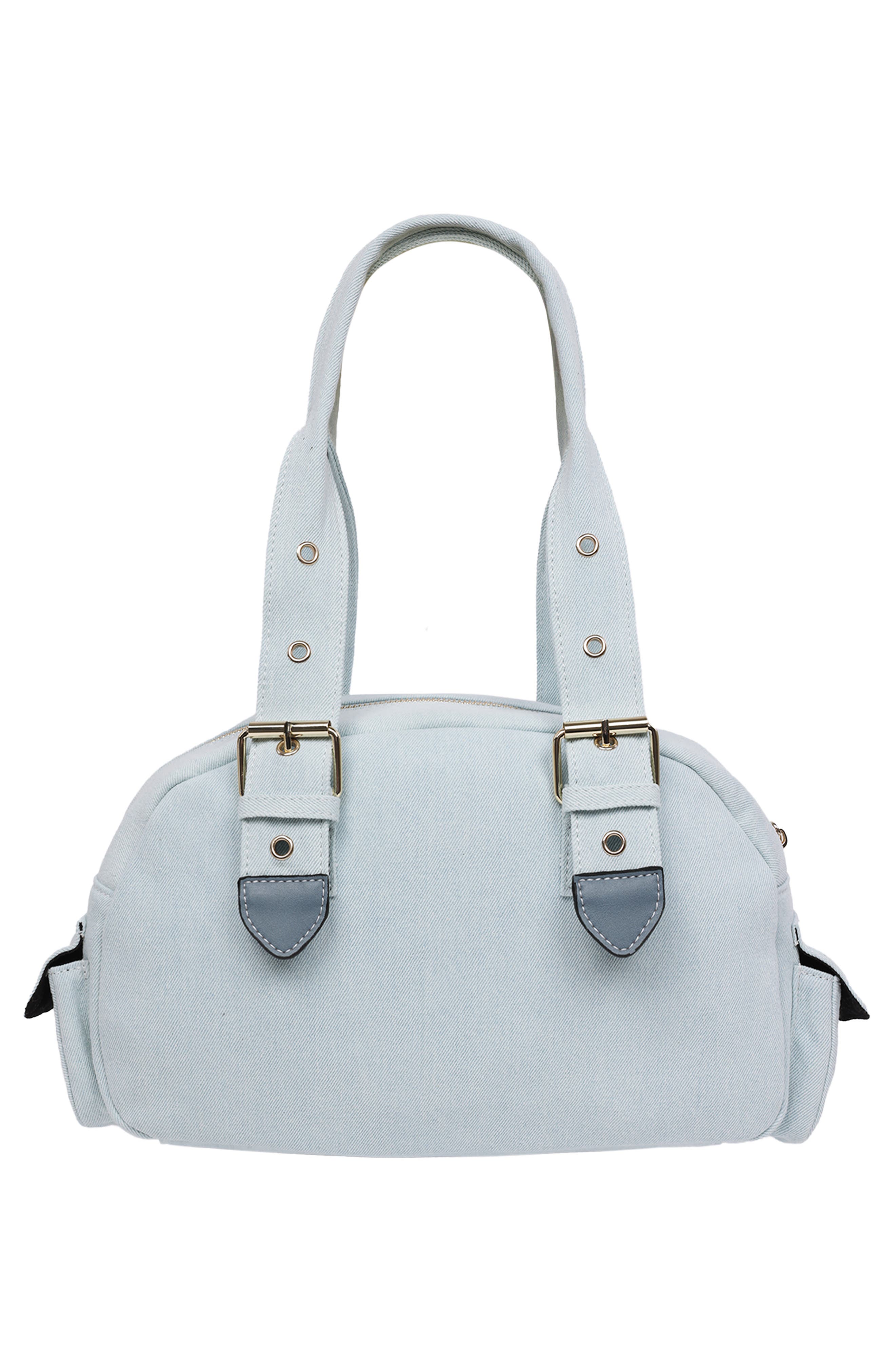 True Religion Multipatch Satchel Bag