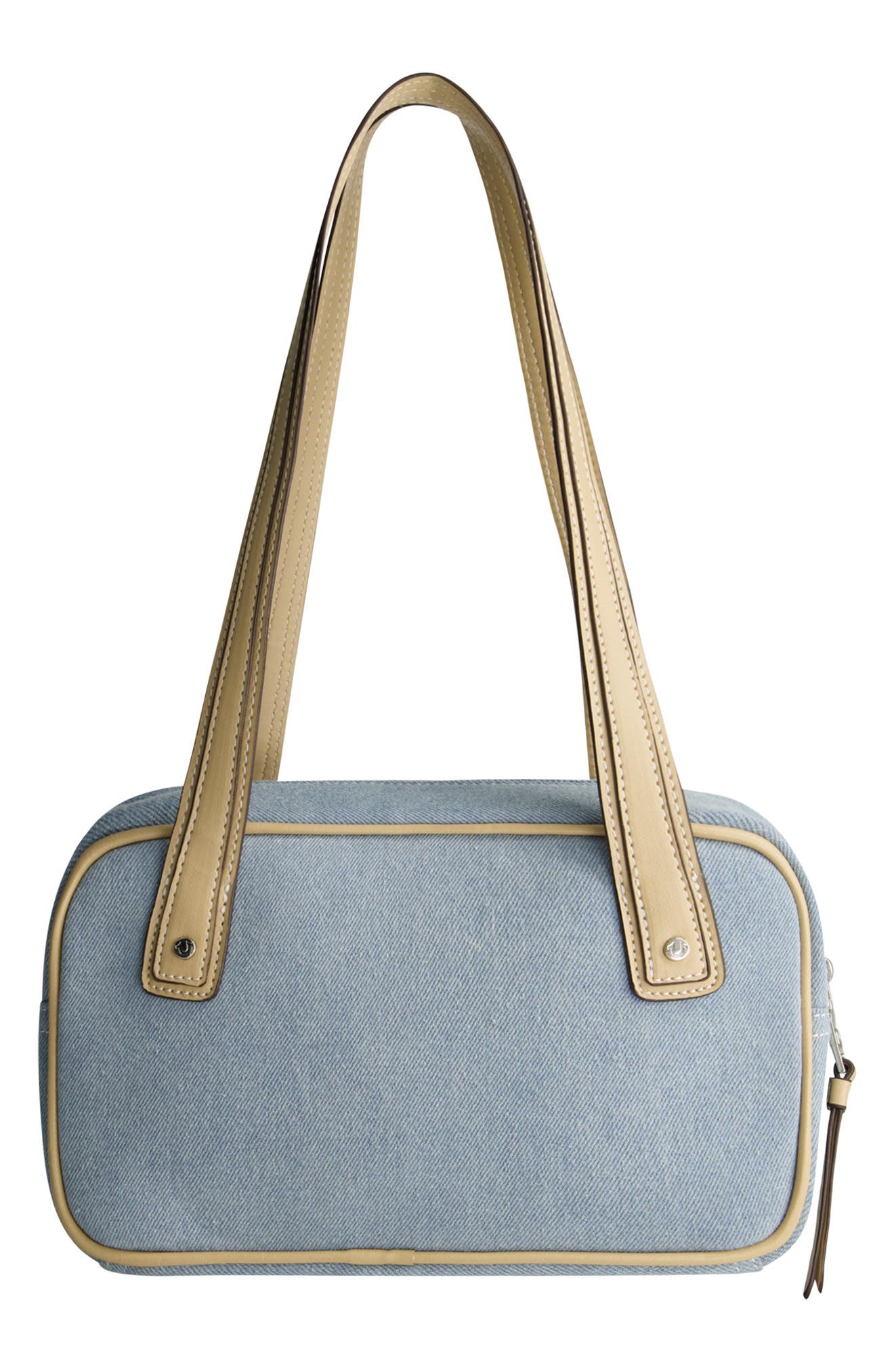 True Religion Logo Bowling Satchel Bag