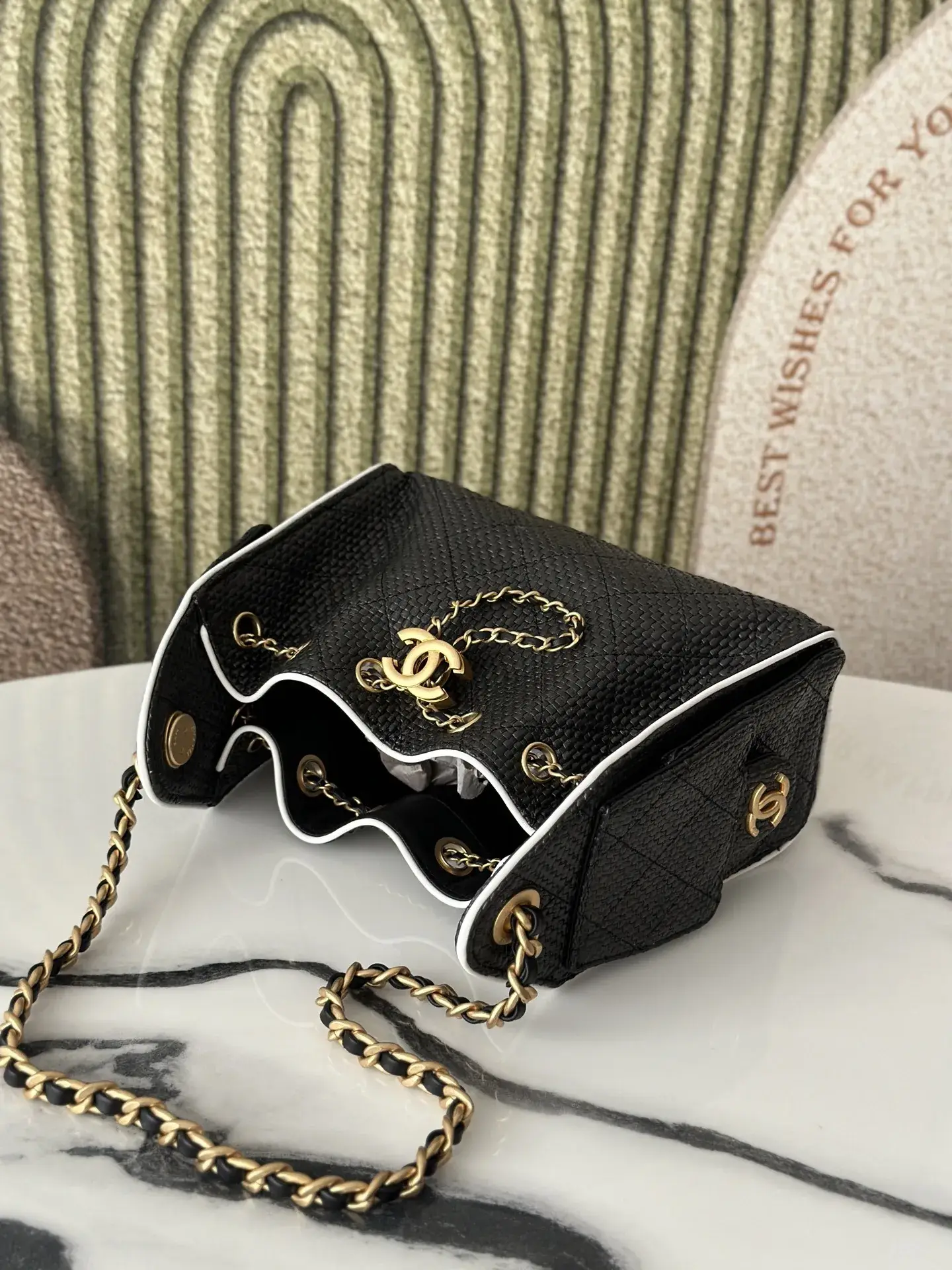 Chanel Straw Woven Hobo Bag product photo from LabelPicks