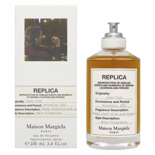 Maison Margiela Replica Jazz Club EDT – Rum, Tobacco & Vanilla