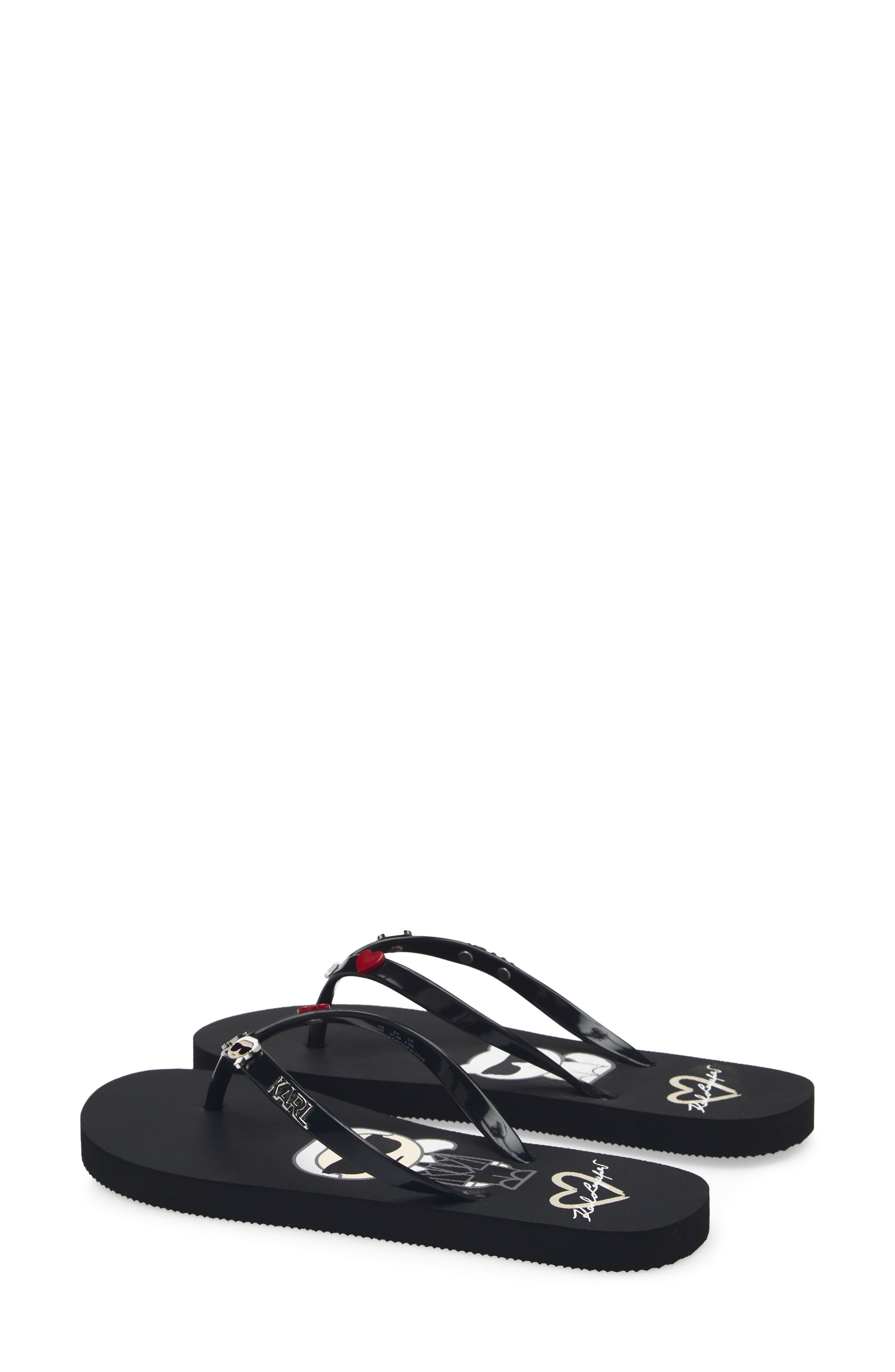 KARL LAGERFELD PARIS Zemi Flip Flop Sandal