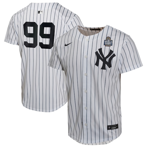 Aaron Judge New York Yankees Nike Youth 2024 World Series Home Game Player Jersey - White