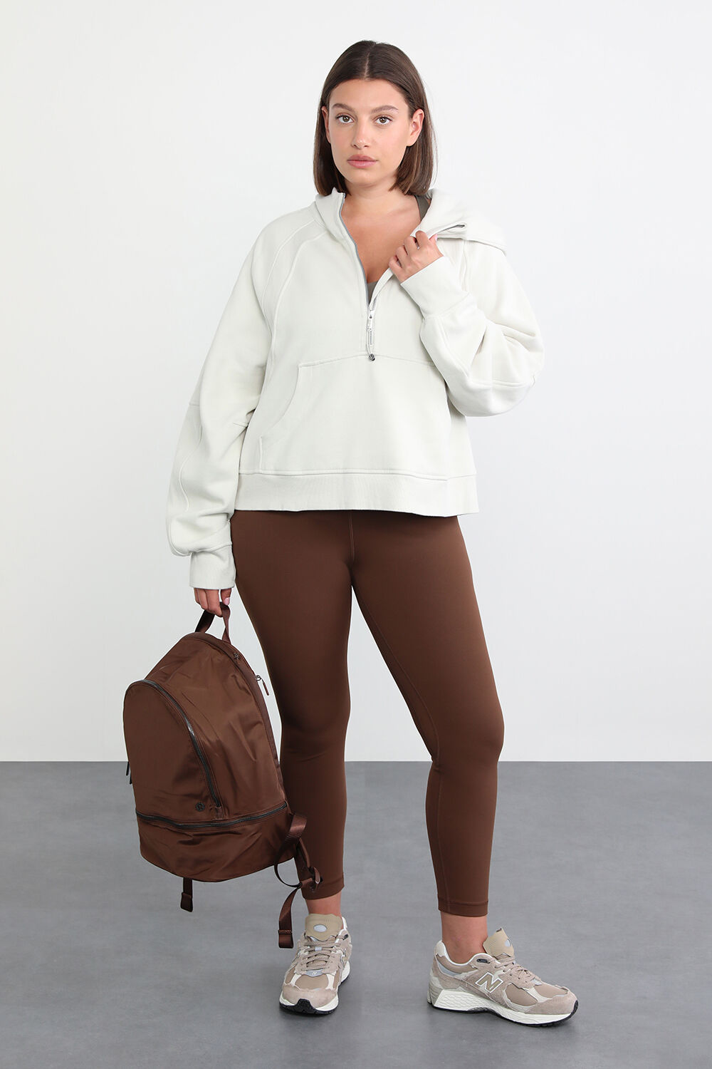 LULULEMON Scuba Oversized 1/2 Zip Hoodie