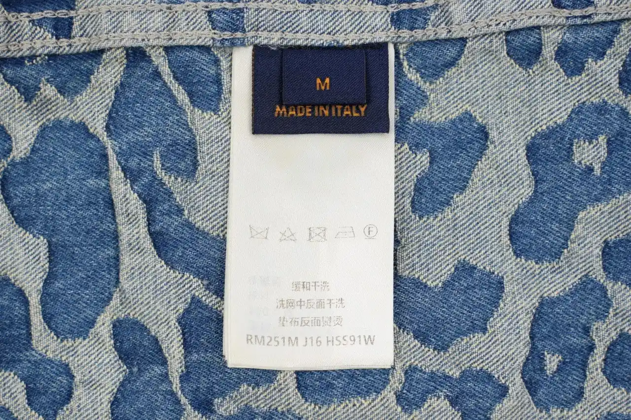 Louis Vuitton Light Pixel Leopard Monogram Denim Jacket product photo from LabelPicks