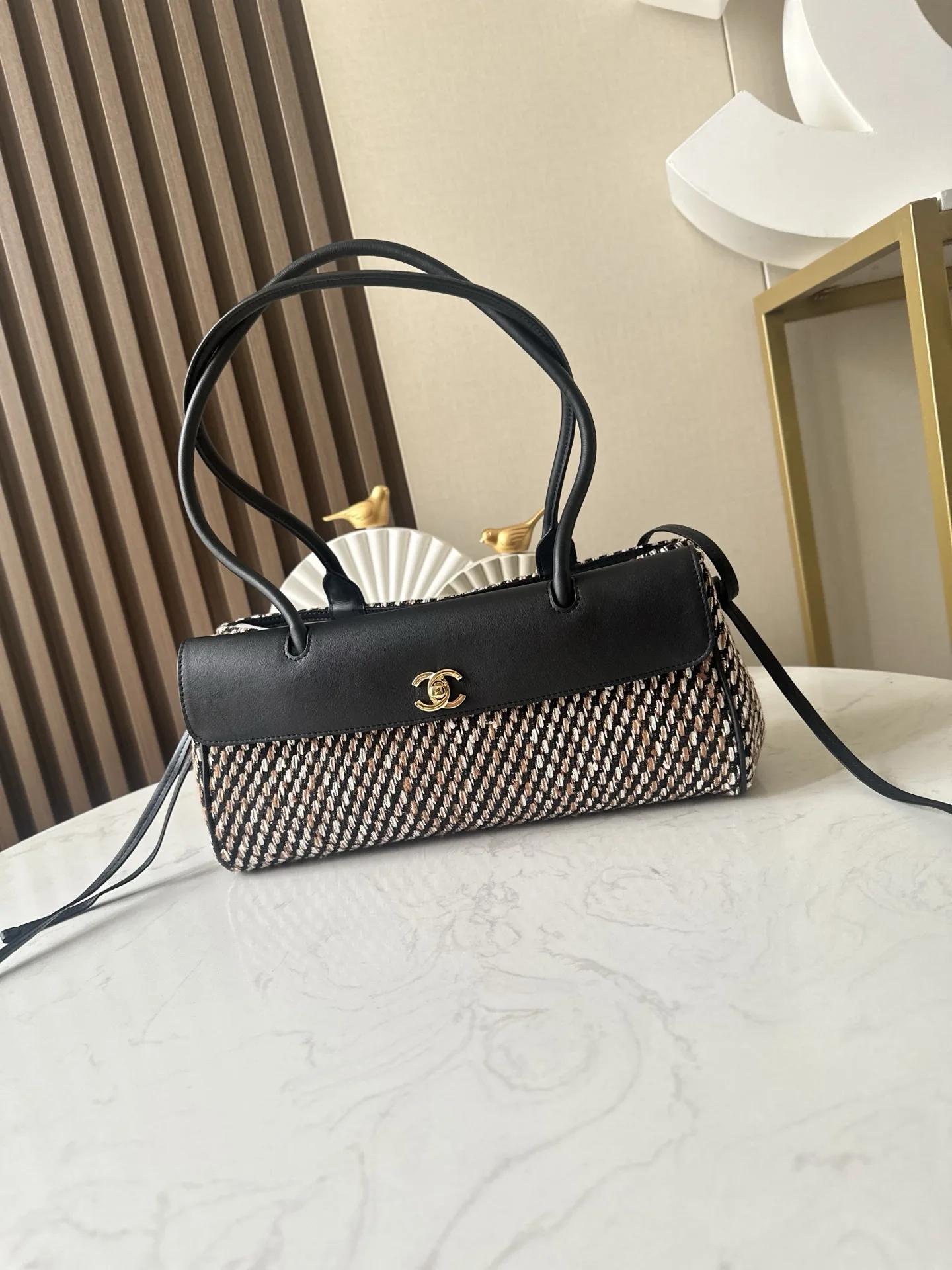 Chanel Quilted Leather Top Handle Bag product photo from LabelPicks