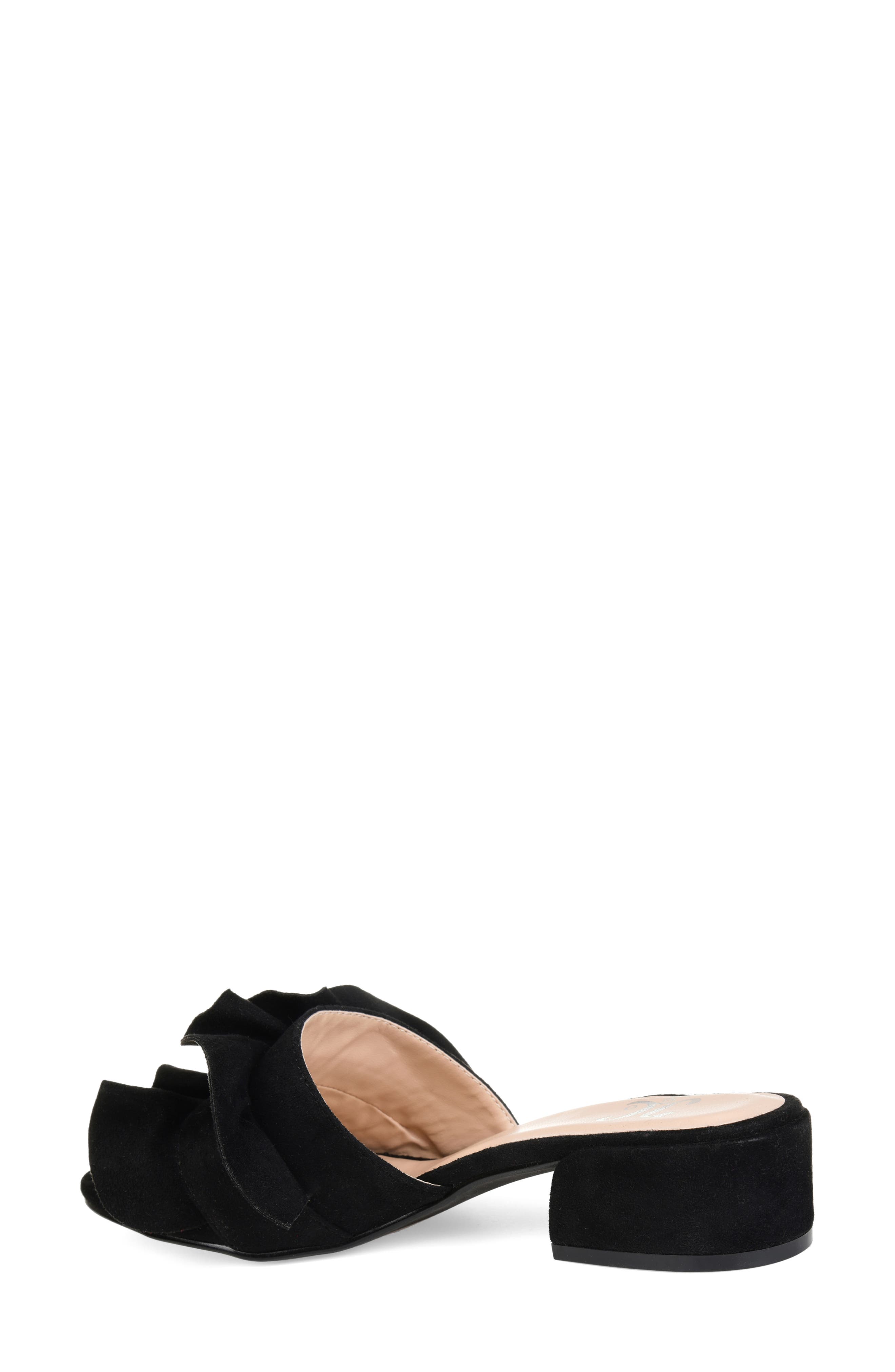 Journee Collection Sabica Ruffle Slide Sandal