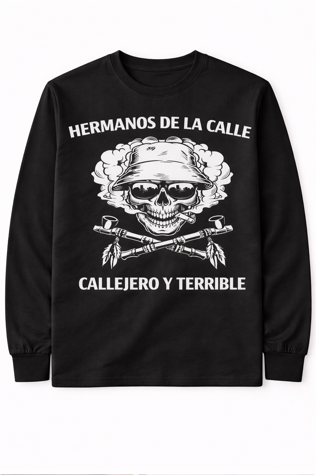 Remera “Hermanos de la Calle” – Calle y Calavera