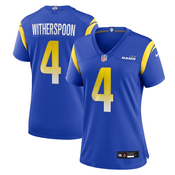 Ahkello Witherspoon Los Angeles Rams Nike Women's Team Game Jersey -  Royal