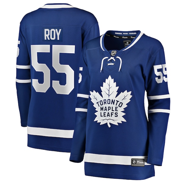 Nicolas Roy Toronto Maple Leafs  Women's Home Breakaway Jersey - Blue