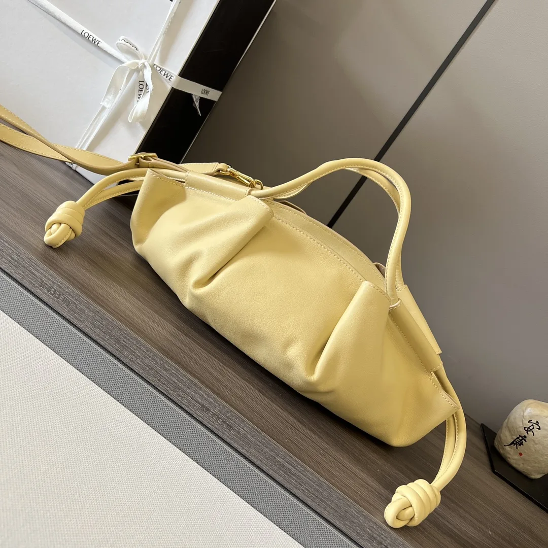 Loewe Gold Calfskin Shoulder Bag product photo from LabelPicks