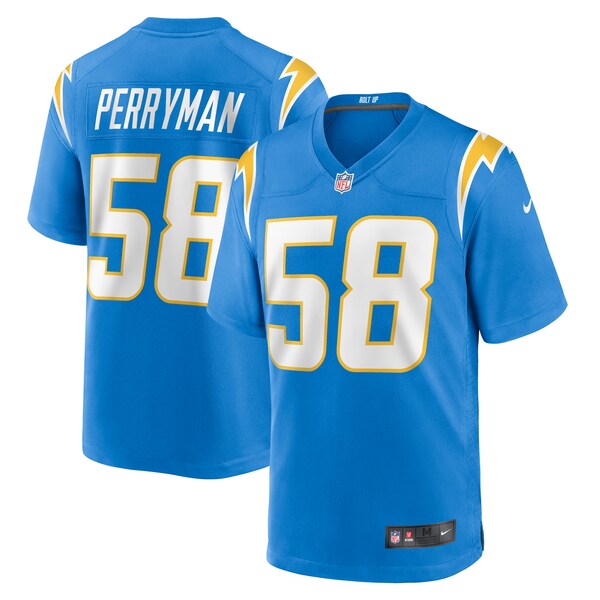 Denzel Perryman Los Angeles Chargers Nike  Game Jersey -  Powder Blue