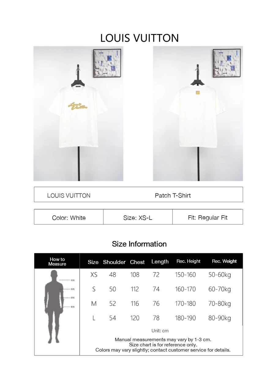 Louis Vuitton White Raffia Badge T-Shirt product photo from LabelPicks