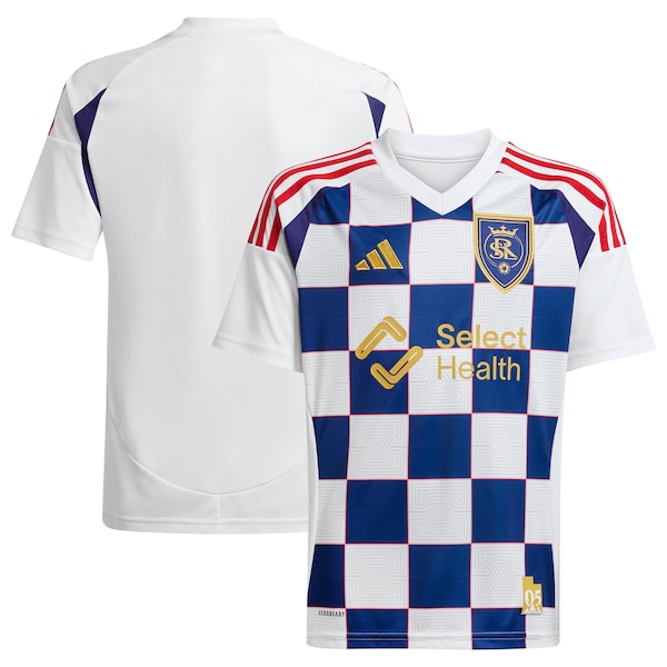 Real Salt Lake adidas 2025 Grid City Replica Jersey - White
