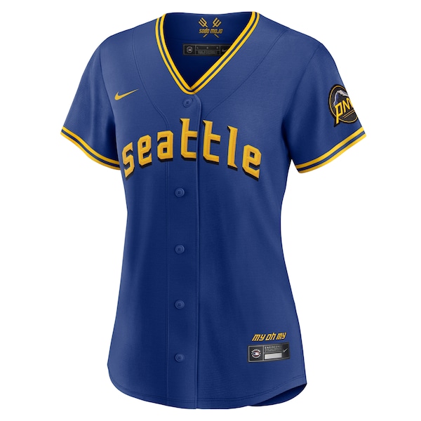 Seattle Mariners Nike Women's 2023 City Connect Replica Jersey - Royal