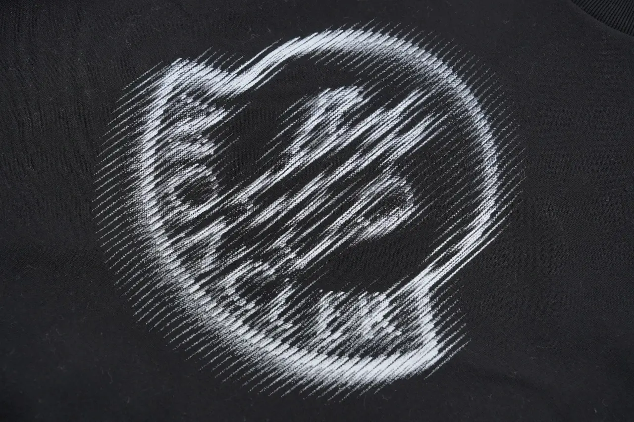Moncler Black Blurred Logo Crewneck Sweatshirt product photo from LabelPicks