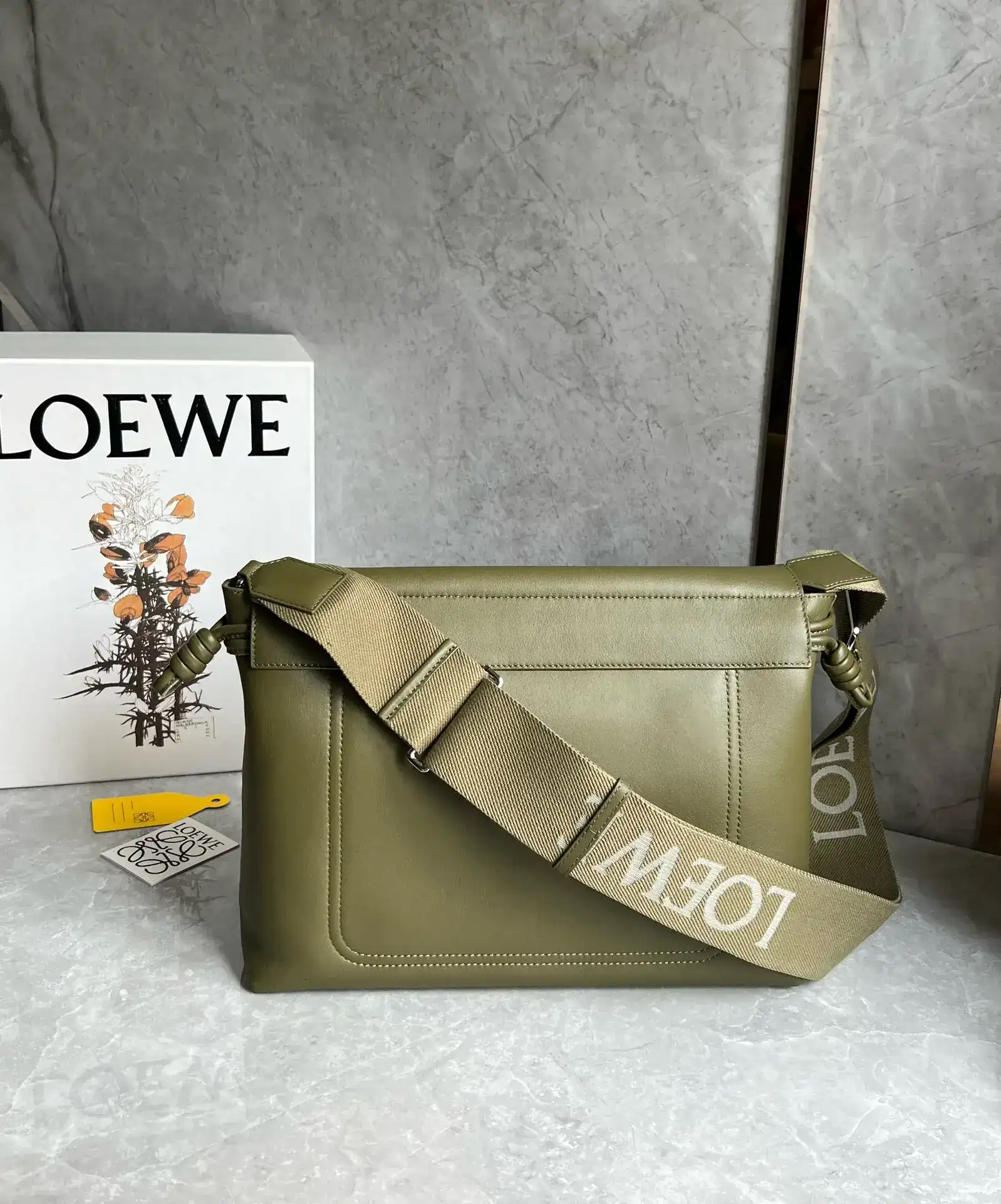 Loewe Flamenco Calfskin Crossbody Bag product photo from LabelPicks
