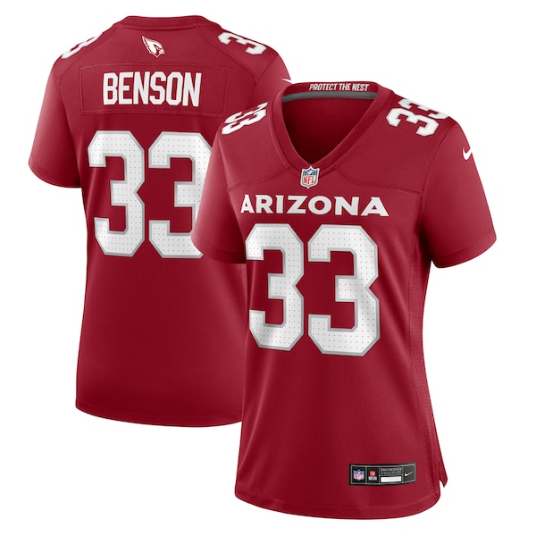 Trey Benson Arizona Cardinals Nike Women's  Game Jersey -  Cardinal